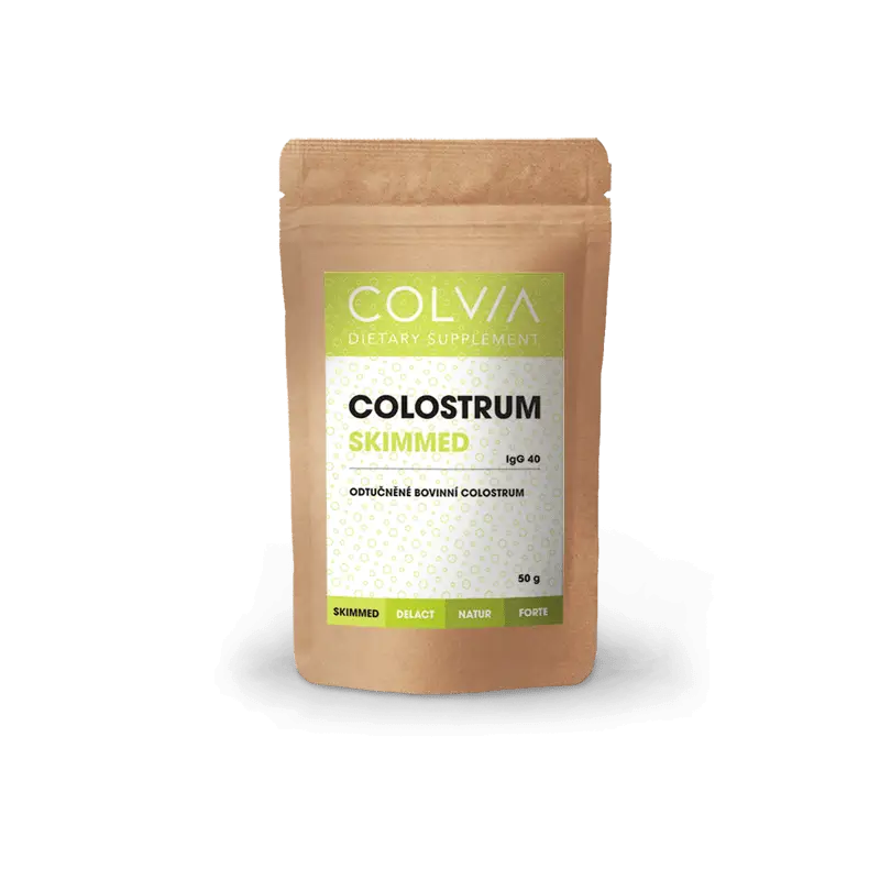 Colvia COLOSTRUM SKIMMED 50G 50G prášek
